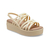 Sandalias Crocs Brooklyn Strappy Low Wdgw - (Bone) - comprar online