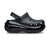 Zuecos Crocs Classic Mega Crush Clog - (Black)