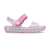 Zuecos Crocs Crocband Sandal Kids - (Ballerina Pink)