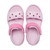 Zuecos Crocs Crocband Sandal Kids - (Ballerina Pink) - Nix Sneakers