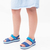 Zuecos Crocs Crocband Sandal Kids - (Cerulean Blue/Ocean) - tienda online