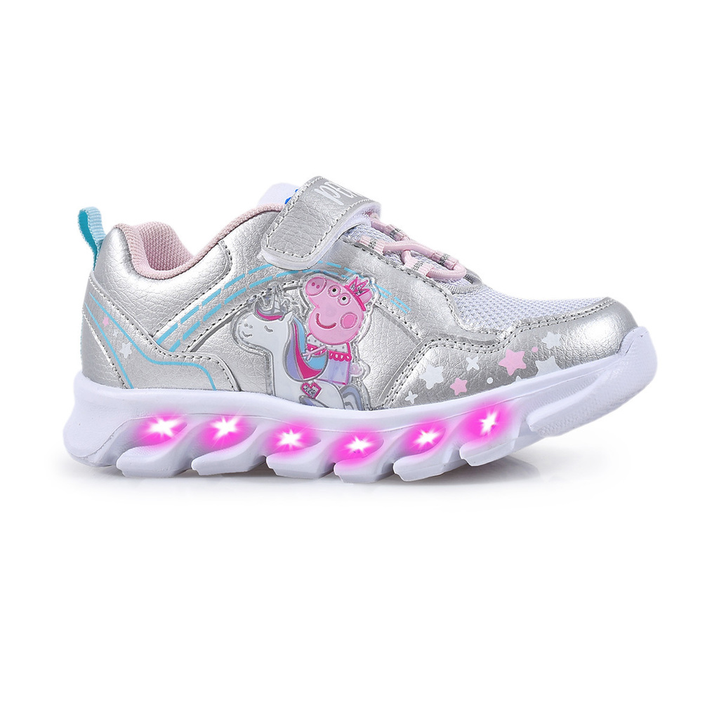 ZAPATILLAS CON LUCES FOOTY NENAS PEPPA PIG