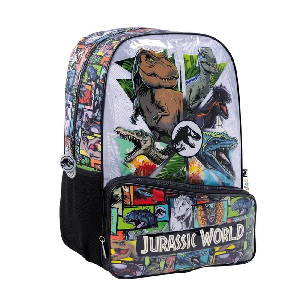 Mochila Wabro Jurassic World Multidino Espalda 18 11548 77116 Verde