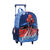 Mochila Wabro Spiderman Web Carro 12" - (38201)