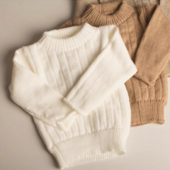 Sweater tejido crudo - comprar online