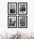 Composição decorativo com fotos - 4 quadros