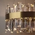 Lustre Pietra 32W Led Bivolt - 3.000K - Dourado - loja online