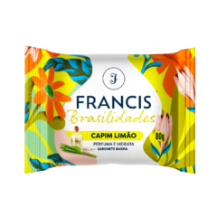 Sabonete Francis em Barra Brasilidades Capim Limão 80g