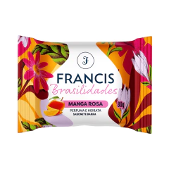 Sabonete em barra Francis Brasilidades Manga Rosa 80g