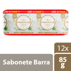 Kit de Sabonetes Francis Sensações de Sedução Lírio com 12 unidades de 85g