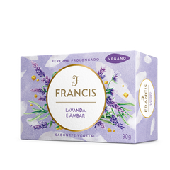 Sabonete Francis Clássico Lavanda e Âmbar 90g