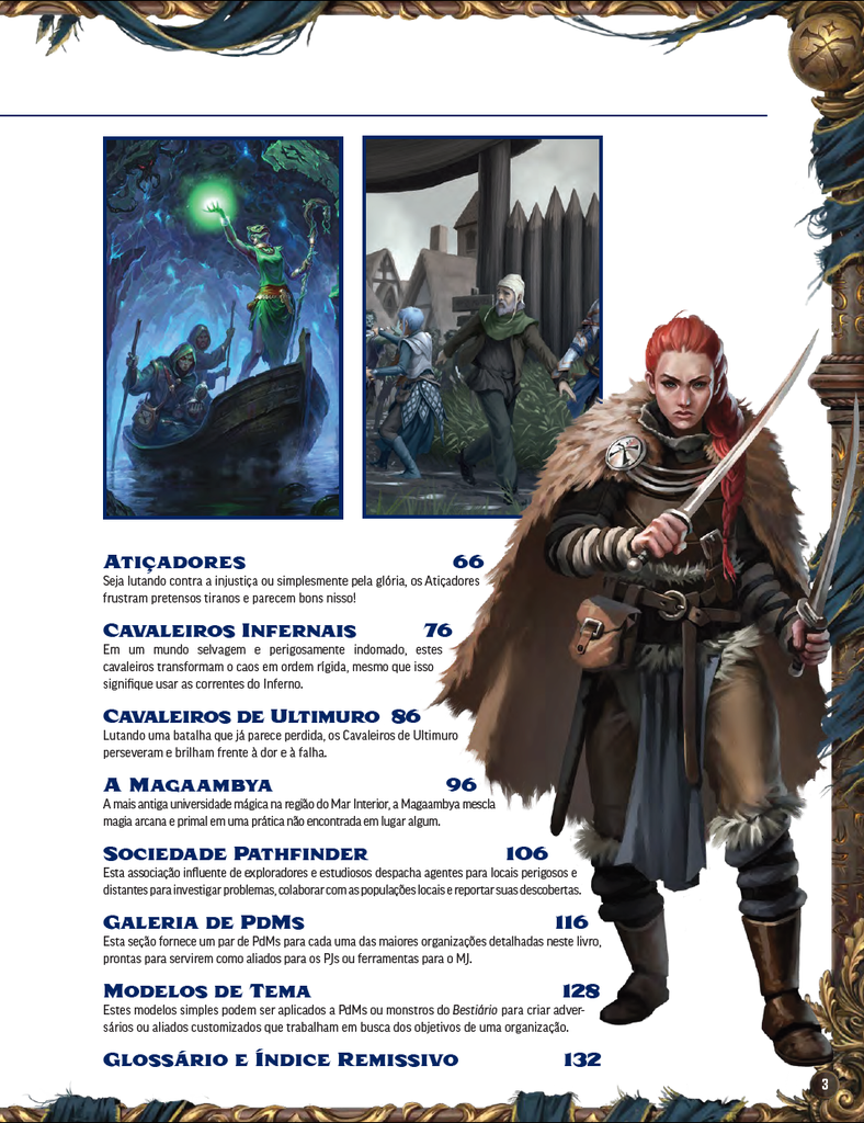 Personagens Complementares - Expansão de Pathfinder - Livros de RPG -  Magazine Luiza