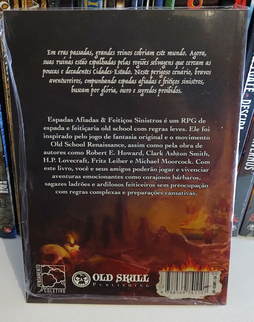 Espadas Afiadas & Feitiços Sinistros - RPG