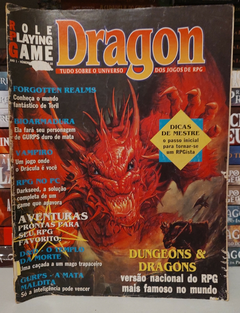 Revista Dragão Brasil #112 - RPG - Sebo do RPG