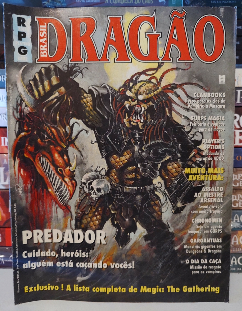 Revista DRAGÃO BRASIL está fazendo Revistas de RPG na !