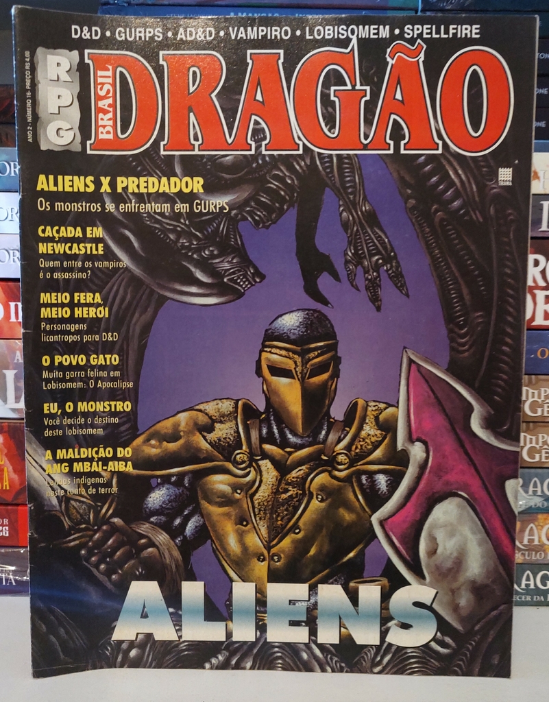 Revista DRAGÃO BRASIL está fazendo Revistas de RPG na !