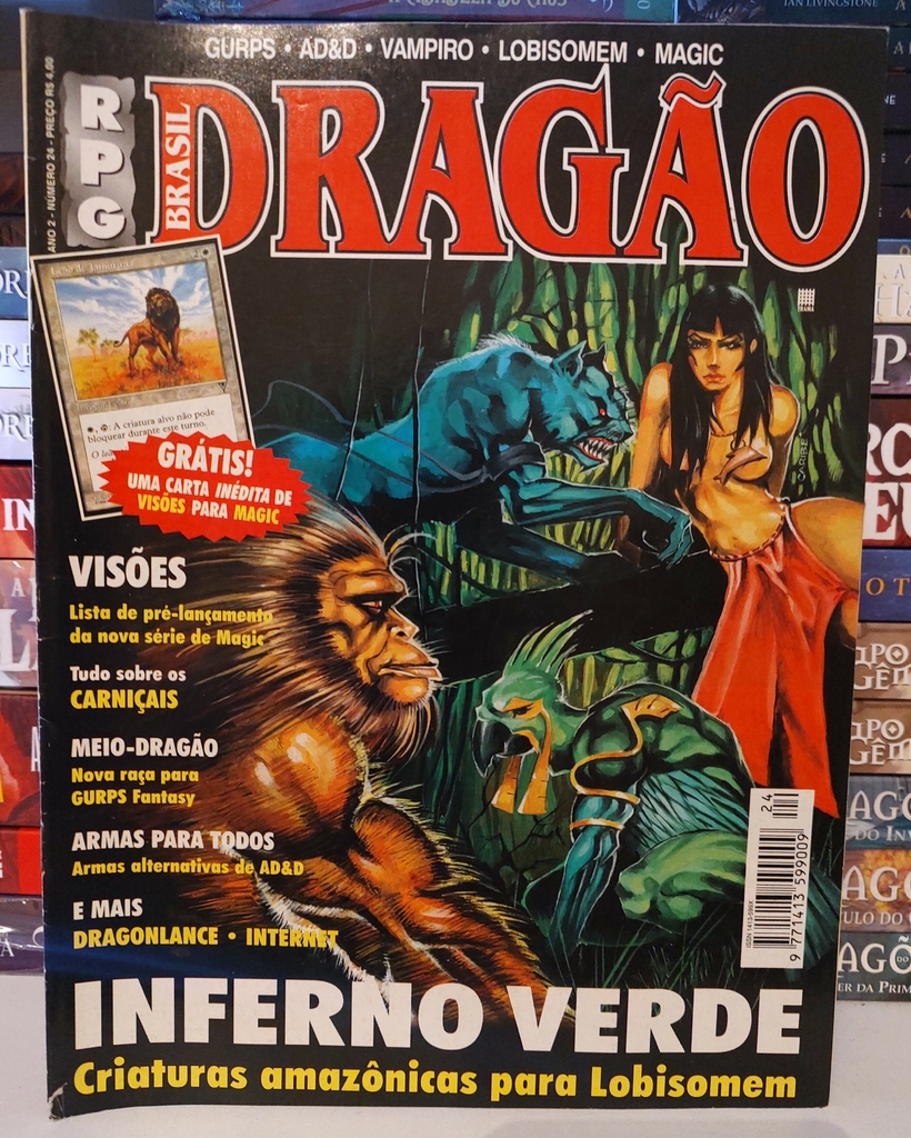 Revista Dragão Brasil #22 - RPG - Sebo do RPG