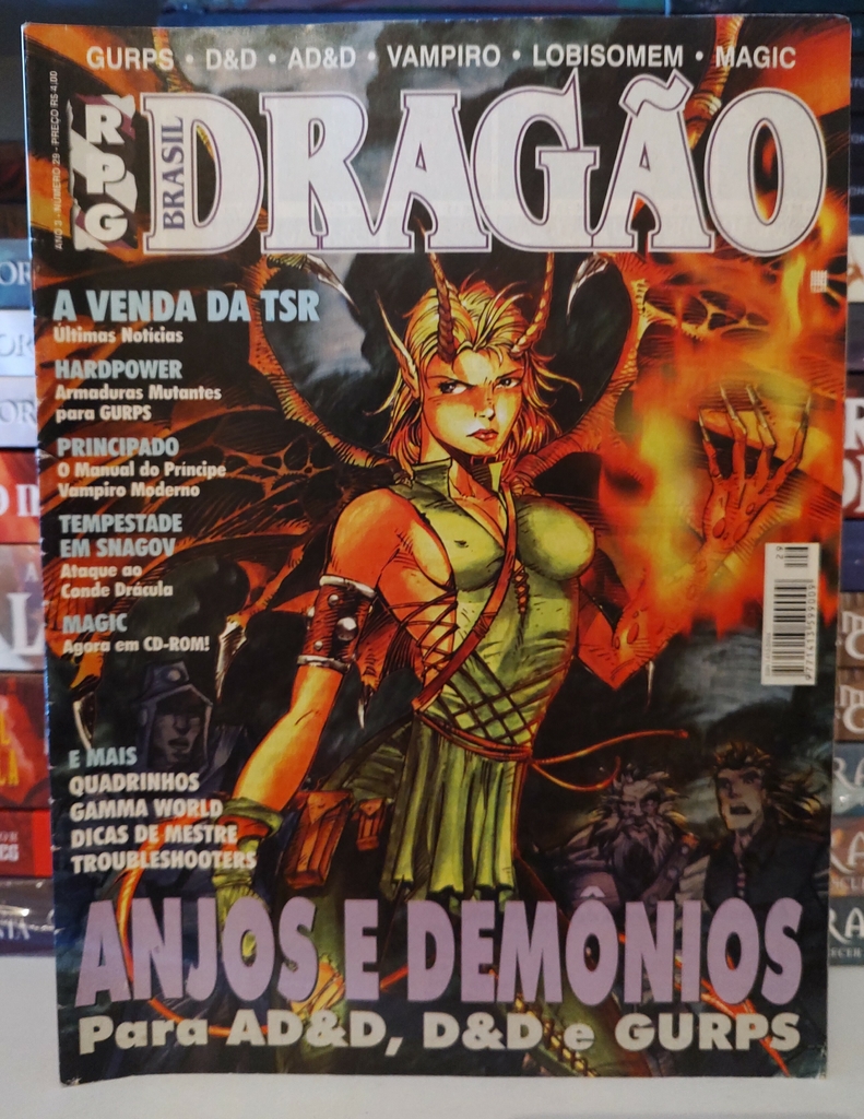 Dragão Brasil Rpg Kit C/4 Revistas N°93/94/98/99