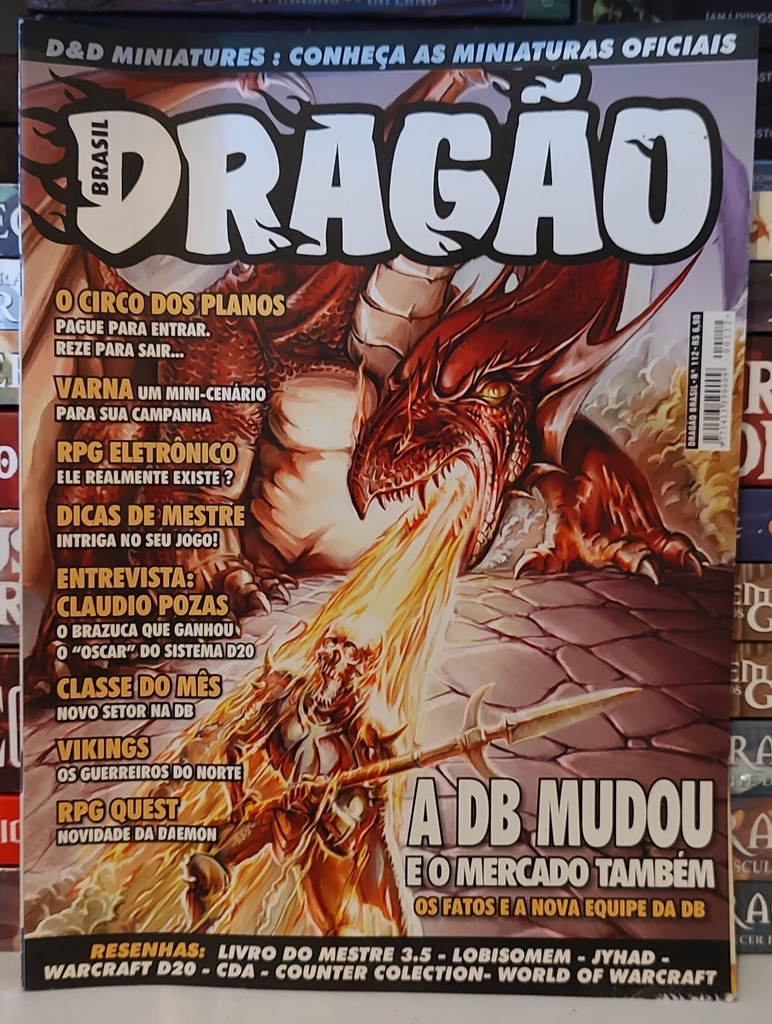 Revista Dragão Brasil #22 - RPG - Sebo do RPG