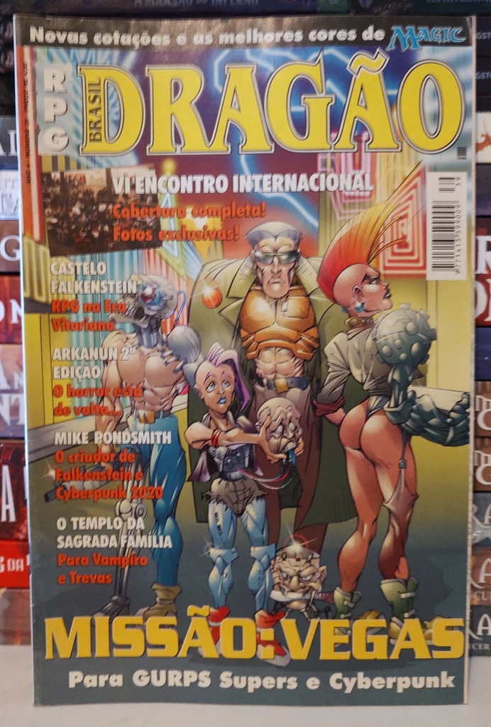 Revista DRAGÃO BRASIL está fazendo Revistas de RPG na !