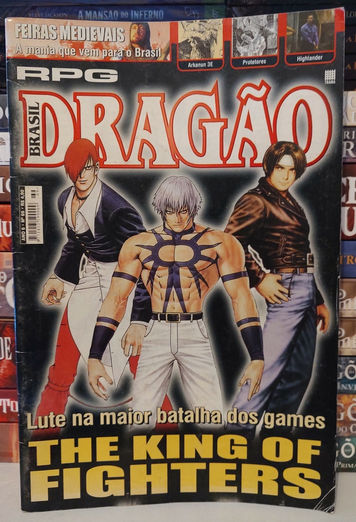 Revista DRAGÃO BRASIL está fazendo Revistas de RPG na !