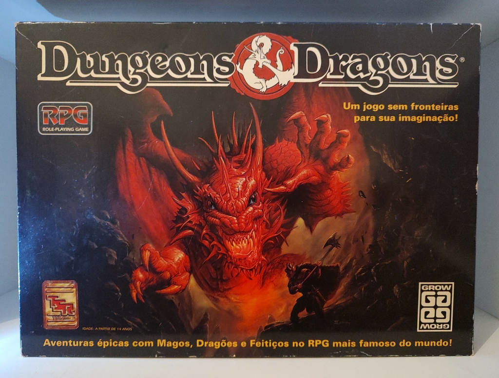 Dungeons & Dragons Grow  Chegou a relíquia de todos os tempos, o