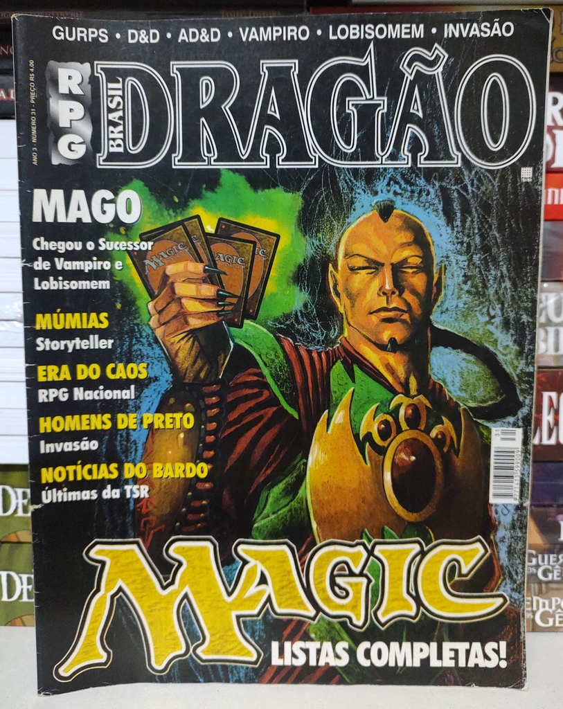 Revista DRAGÃO BRASIL está fazendo Revistas de RPG na !