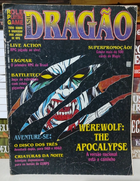 Revista Rpg Dragão Brasil Nº 43 - Battletech / Magic