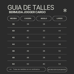 Bermuda Jogger Cargo Gabardina Importada - tienda online