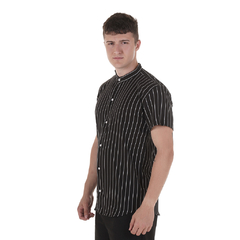 Camisa Lino Rayada - tienda online