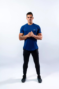 Camiseta Raglan Bolt Azul - comprar online