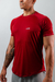 Camiseta Raglan Bolt Vermelho Canela. na internet