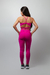 Conjunto de calça e top rosa pink. - comprar online