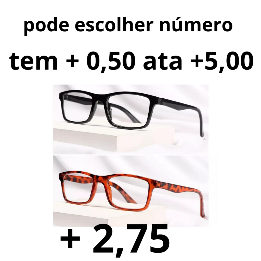 Kit 50 Óculos De Grau Feminino Masculino Atacado 5,99