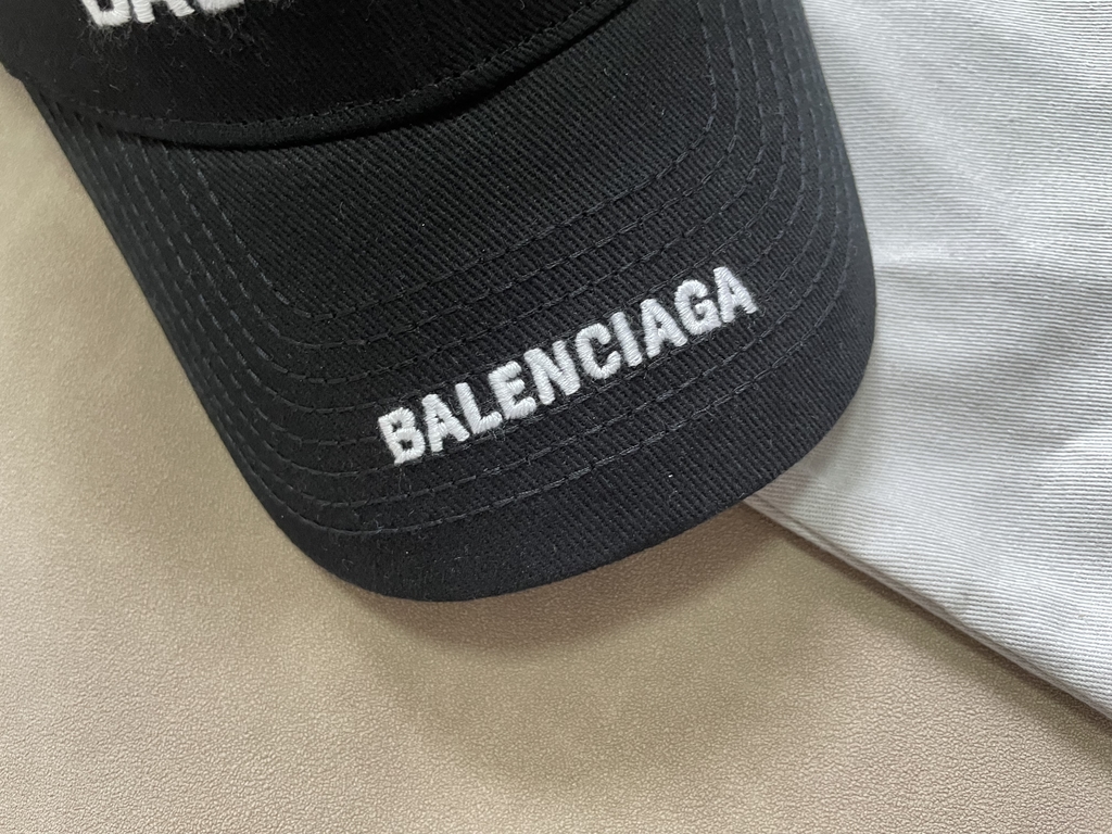 Balenciaga Double Logo Cap - Double Style and Luxury"