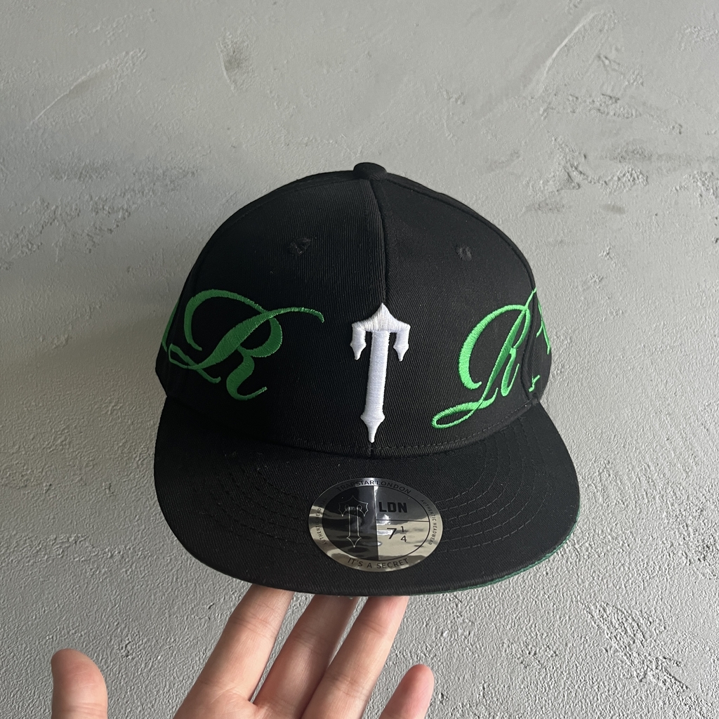 Black-Green Trapstar Cap: Elevate Your HYPE & DRIP