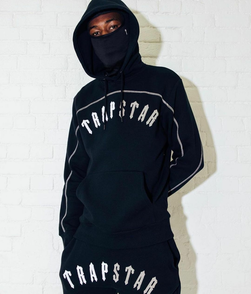 Trapstar snood hotsell hoodie