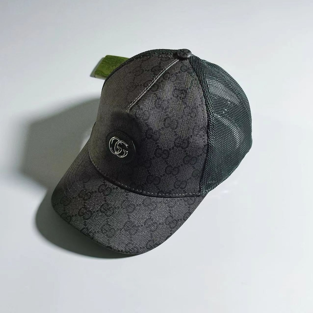 Gucci Supreme Charcoal Gray Baseball Hat Conquer Your Style In Luxury