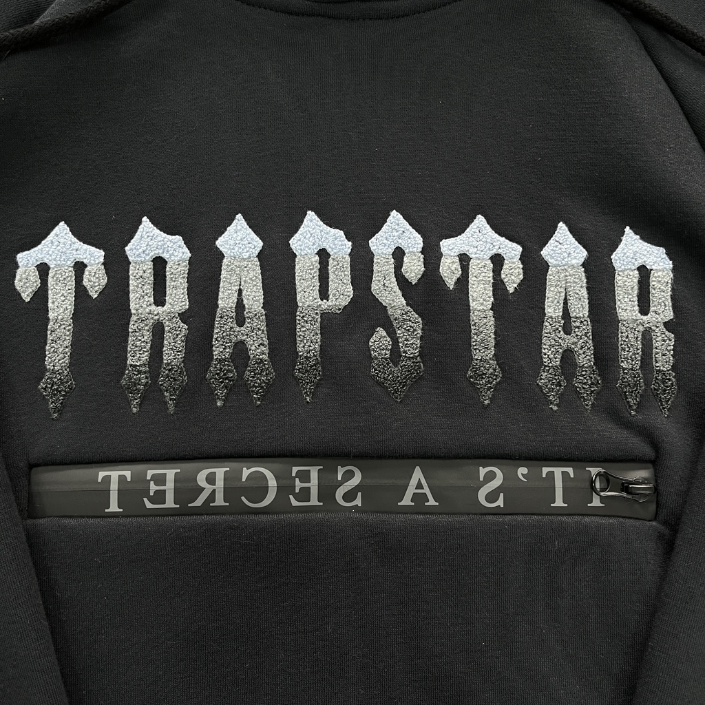Trapstar Chenille Decoded Short Set Black Green – AyZed Clothing