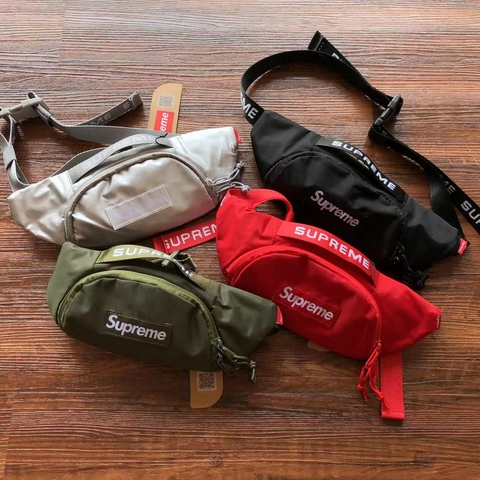 Supreme Small Waist Bag (FW22) Black - Olive - Tan - Red