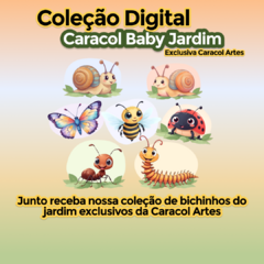 Coleção Digital "Caracol Baby Jardins" - loja online