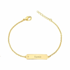 Pulseira infantil Gabriela com ponto de luz - comprar online