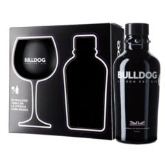 BULLDOG · ESTUCHE · LONDON DRY GIN 700ML CON COPA