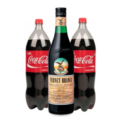 PROMO BRANCA 1000ML + 2 COCAS 2.25LT