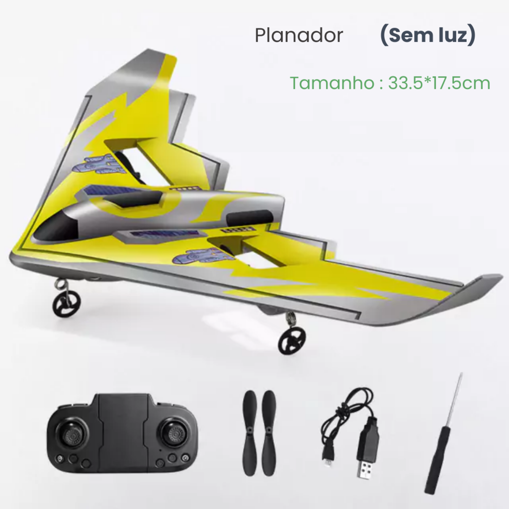 Avião De Controle Remoto Brinquedo Coleção Pronta Entrega