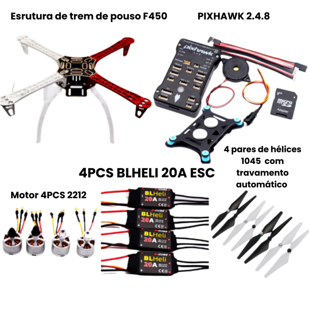 Controlador de voo Piloto automatico 4G para Drone