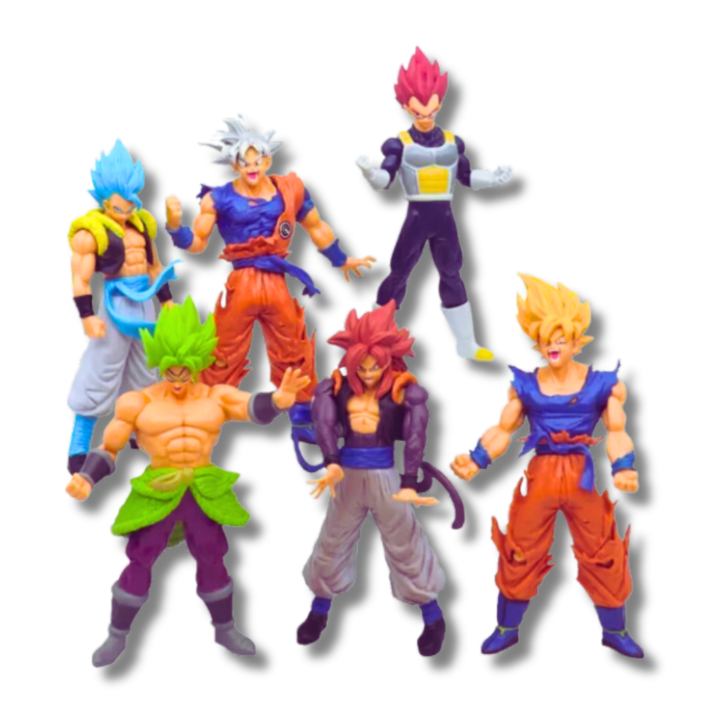 Dragon Ball: seis action figures para colecionadores e fãs da