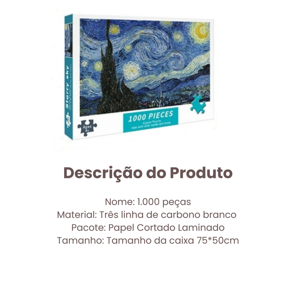 75*50cm quebra-cabeças 1000 pcs papel montagem imagem quebra-cabeças  educativos brinquedos para adultos crianças crianças jogos em casa presente  criança