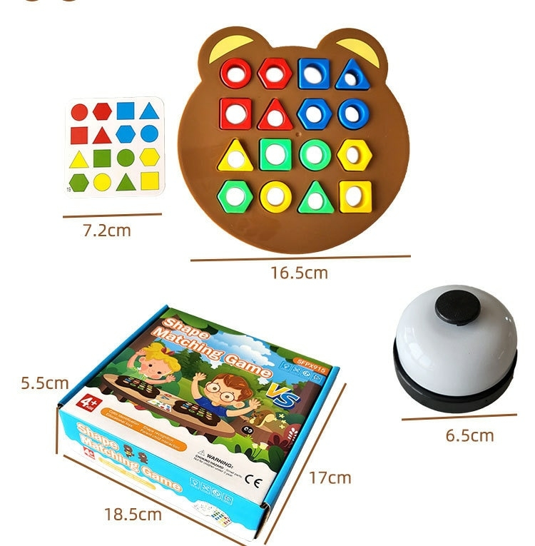 Brinquedos Interativos - Jogo do Bichinho Geométrico para Aprendizado