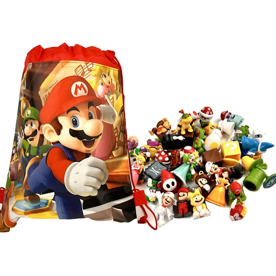 Coleção Super Mário Bros - 6 peças - Brinca Mundo Loja de Brinquedos